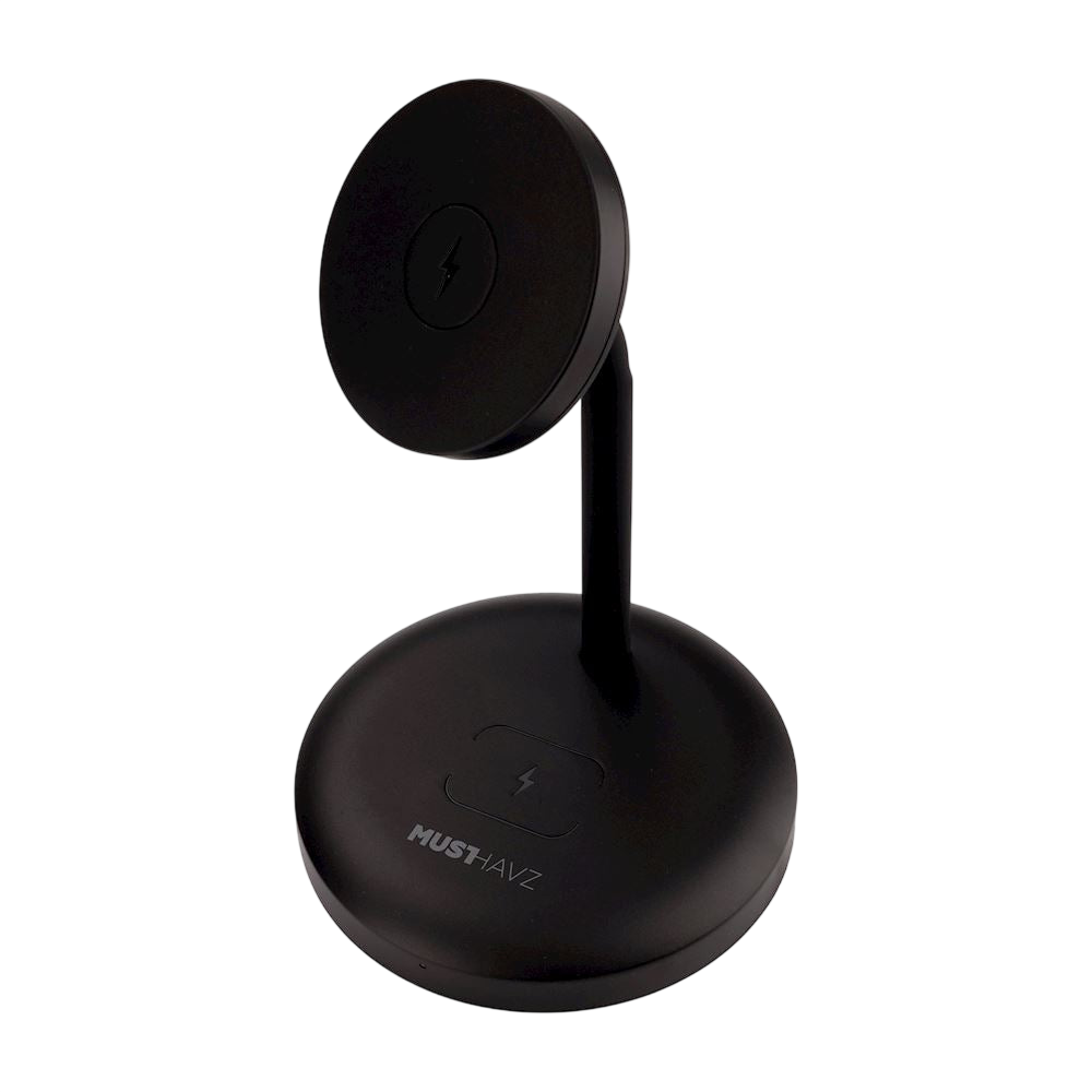 MagStand 2-in-1 - Station de Charge Magnétique MagSafe & Sans Fil
