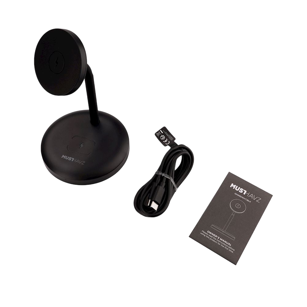 MagStand 2-in-1 - Station de Charge Magnétique MagSafe & Sans Fil