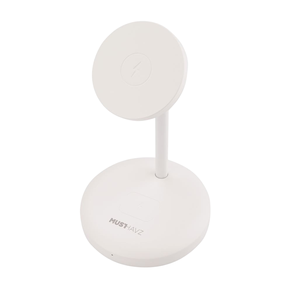 MagStand 2-in-1 - Station de Charge Magnétique MagSafe & Sans Fil