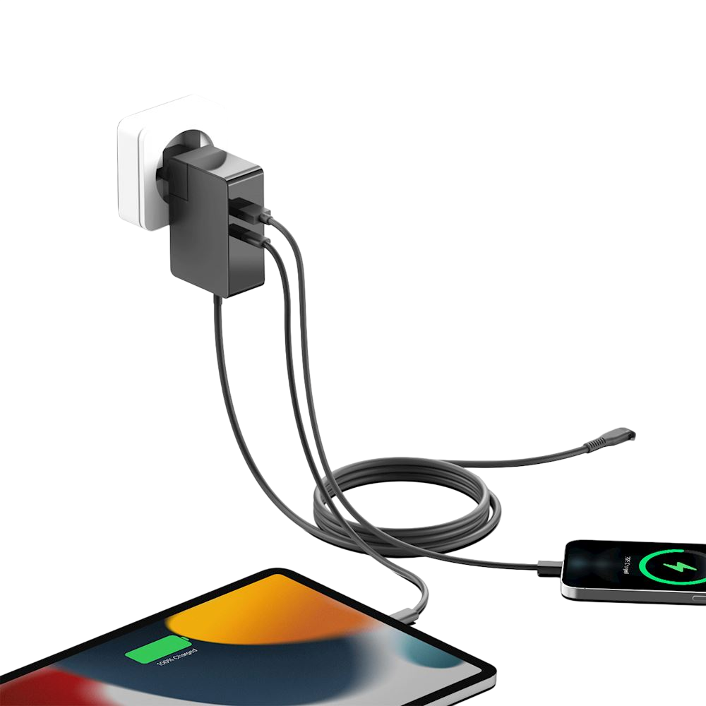 Chargeur Ordinateur Portable USB-C Power Delivery - 100W (avec rallonge)