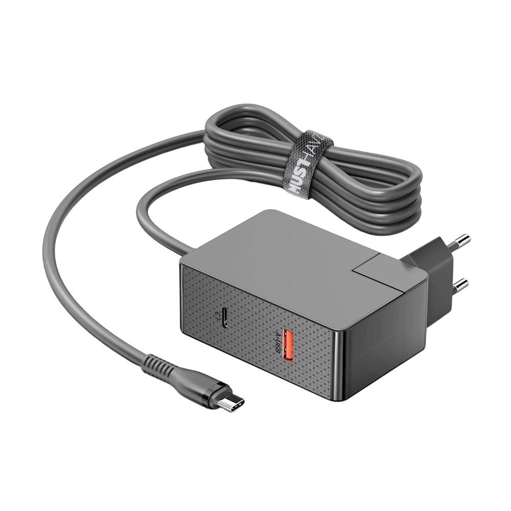 Chargeur Ordinateur Portable USB-C Power Delivery - 100W (avec rallonge)