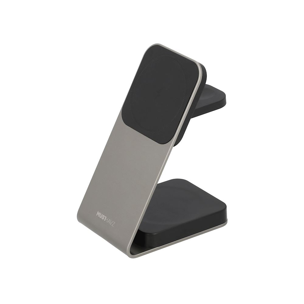 MagCore Alu 3-in-1 - Station de Charge Magnétique MagSafe Premium en Aluminium