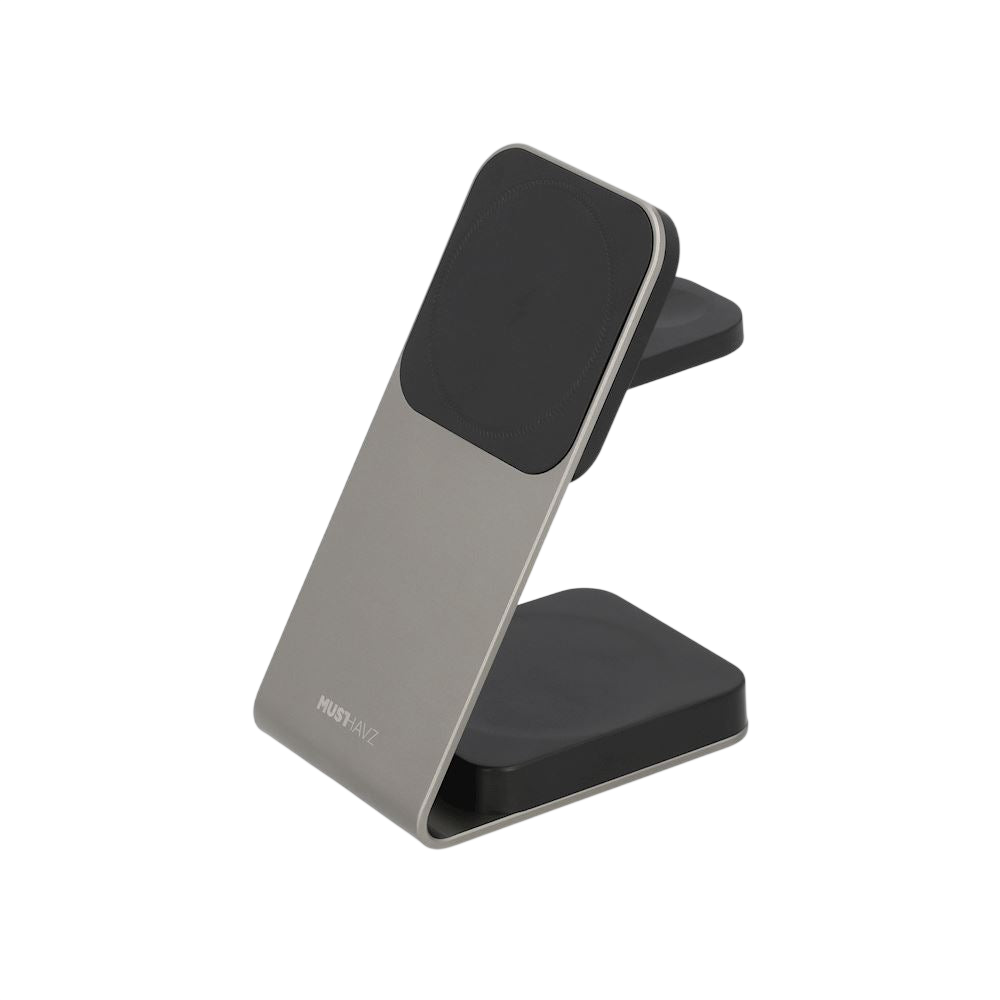 MagCore Alu 3-in-1 - Station de Charge Magnétique MagSafe Premium en Aluminium