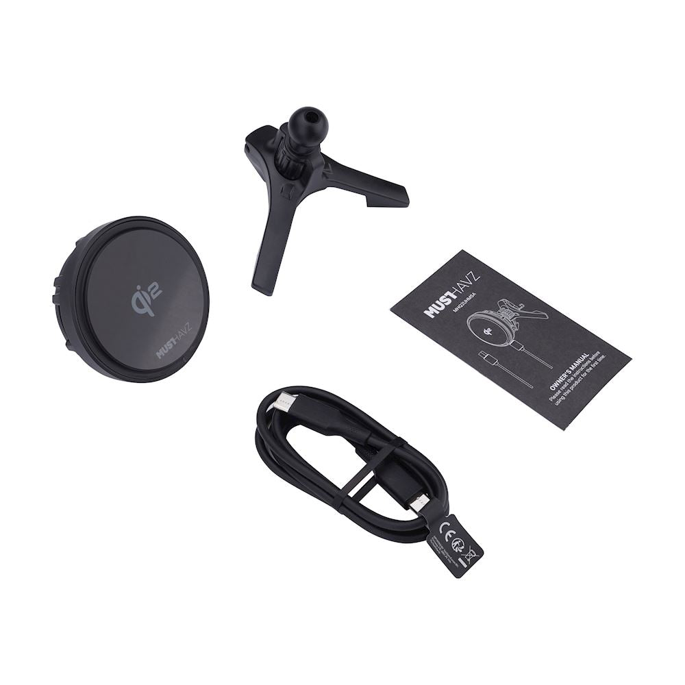MagSnap Pro Air - Support Voiture Chargeur Sans Fil Qi2 - MagSafe Compatible