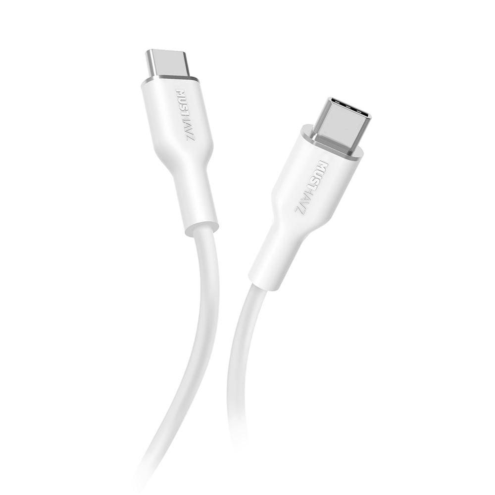 Câble USB-C vers USB-C Soft Silicone - 100W - 1,2 Mètre