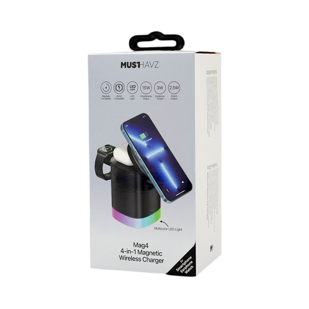 Mag4 - Chargeur Sans Fil Magnétique MagSafe - Ultra-Slim