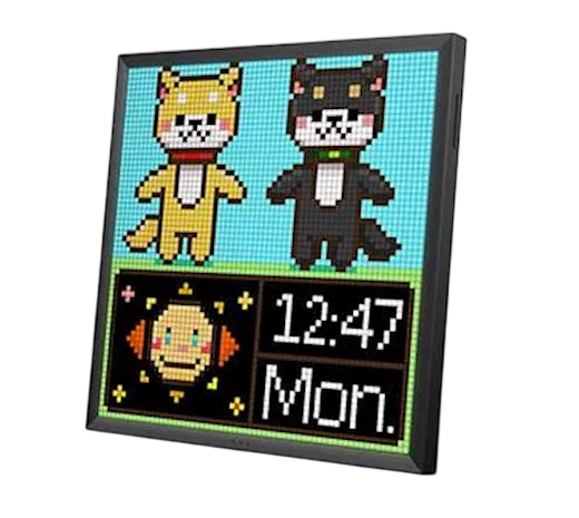 Écran connecté d'affichage Pixel Art Wi-Fi Divoom Pixoo 64 II