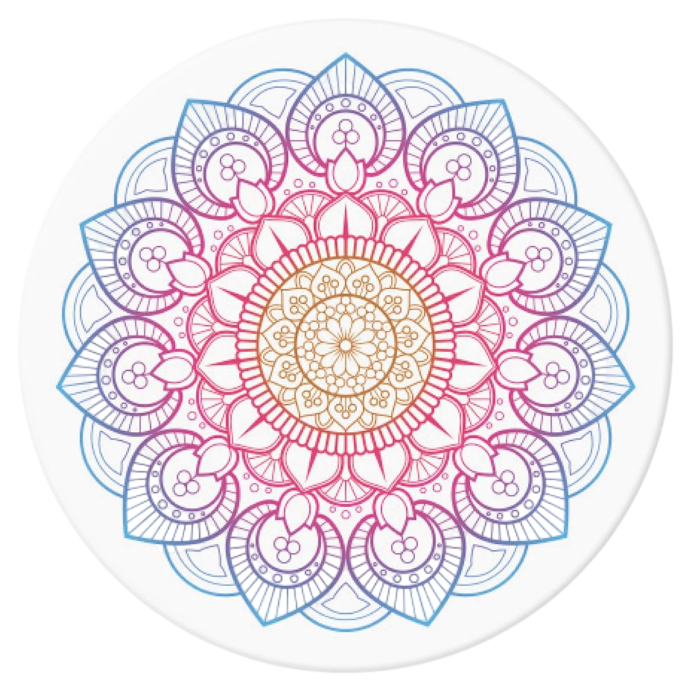 PopSockets PopGrip Basic - Rainbow Mandala