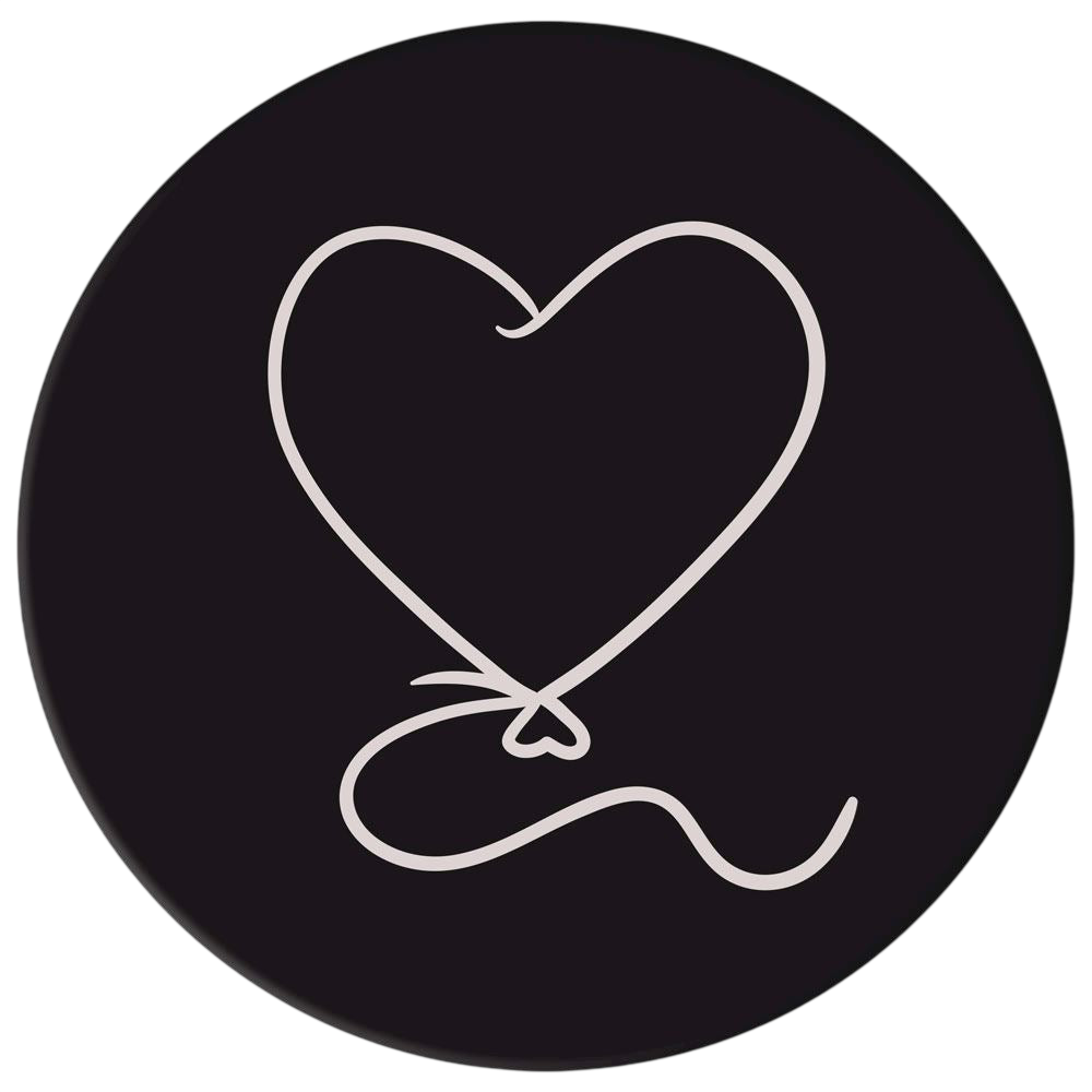 PopSockets PopGrip Basic - Heart Balloon