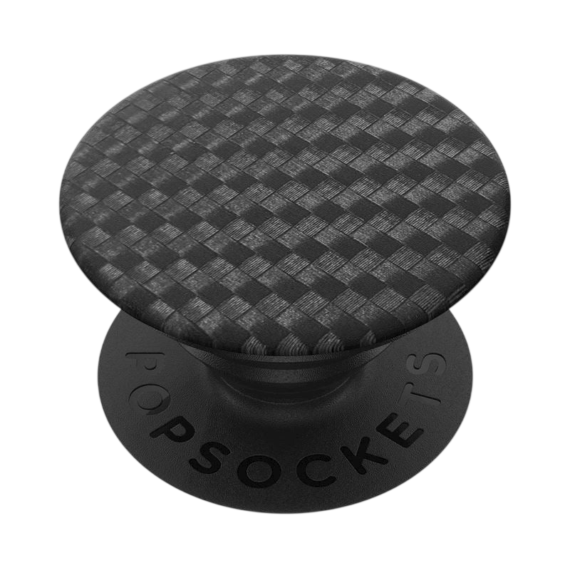 PopSockets PopGrip - Fibre de Carbone Véritable