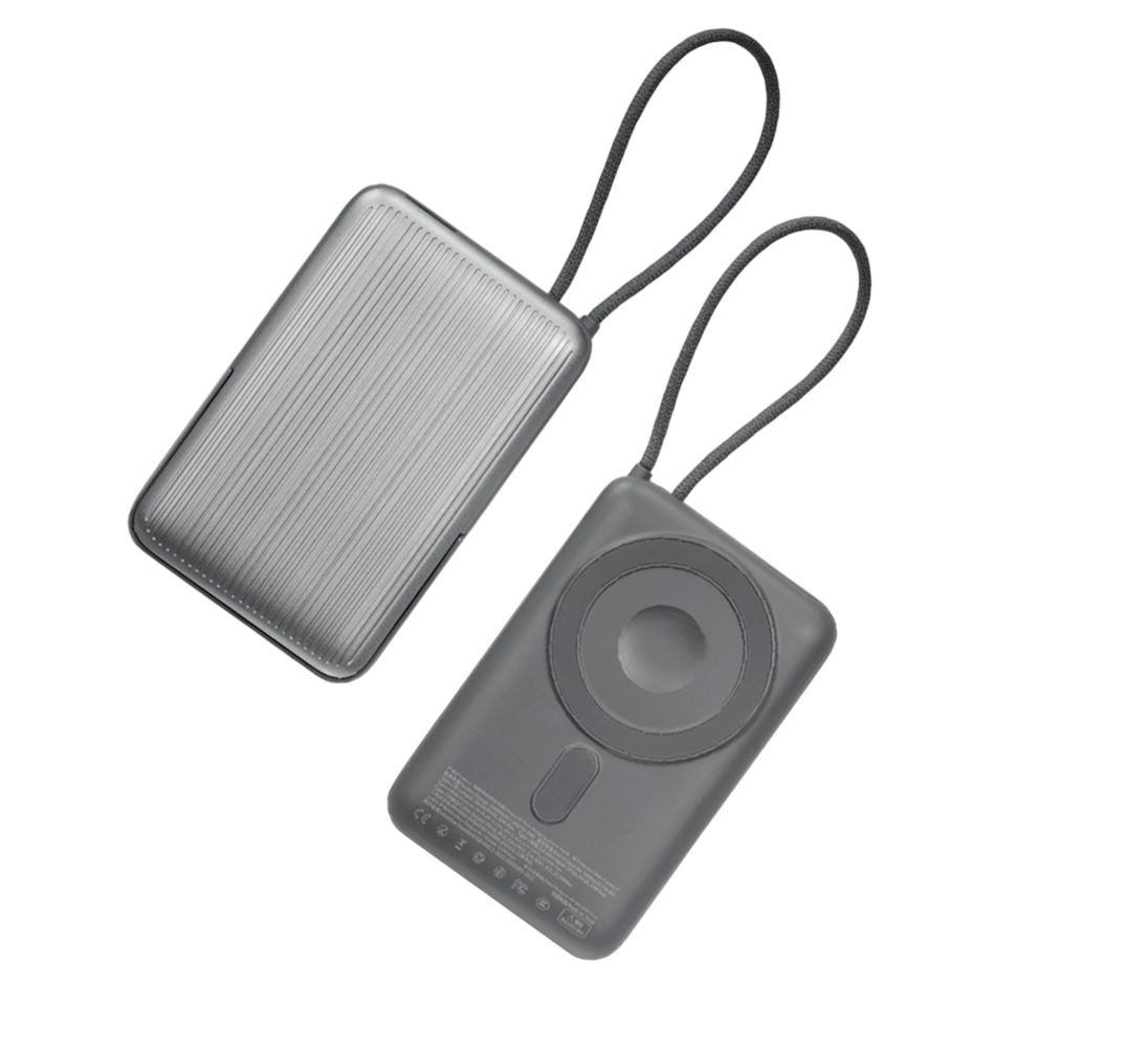 MagSafe Powerbank - Batterie Externe Magnétique 10 000 mAh avec Support Intégré