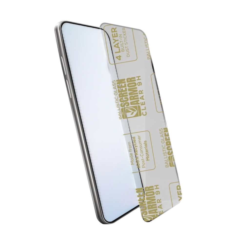 ScreenArmor Ballistic Glass Pro 9H (25x) - with dust layer