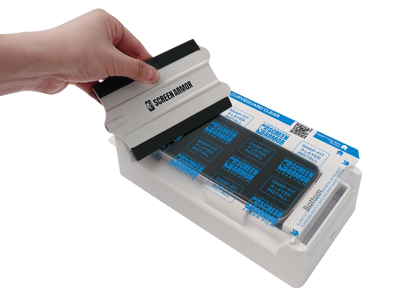 ScreenArmor CurveGuard Clear - Snap Fit (25 pcs)