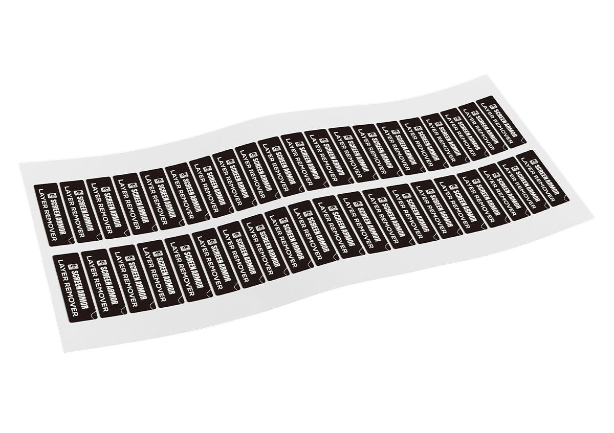 ScreenArmor Screen Skin Layer Removal sticker (120 pcs)