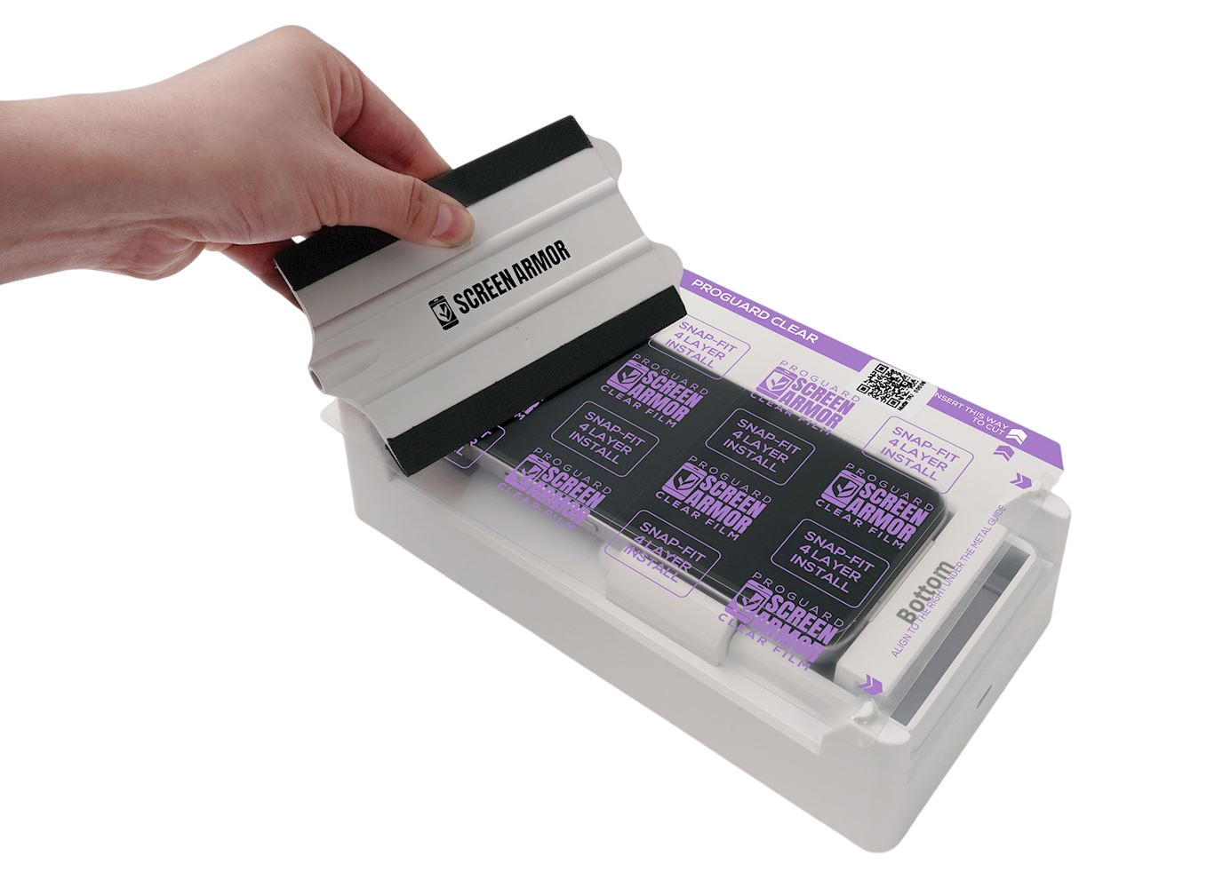 ScreenArmor ProGuard Clear (25 pcs) - Snap Fit