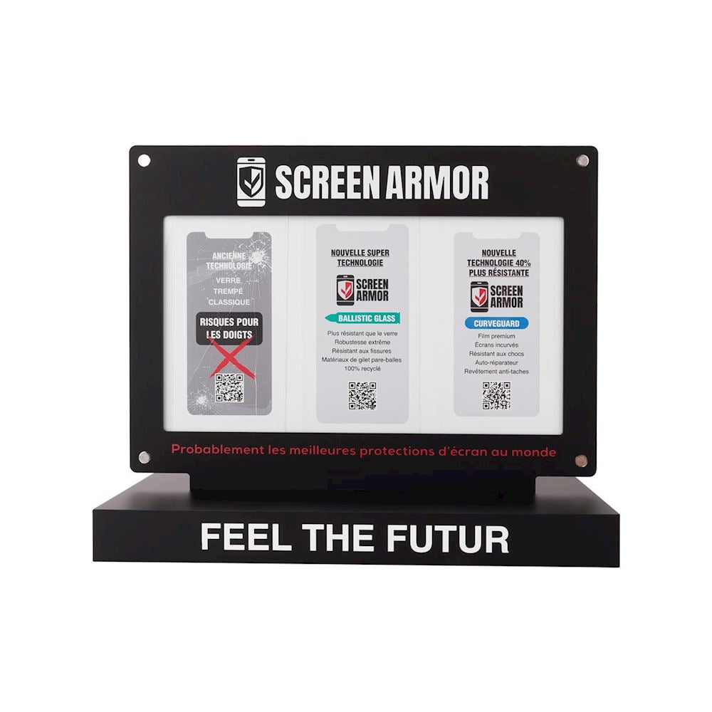 ScreenAmor "Feel the Futur" Display