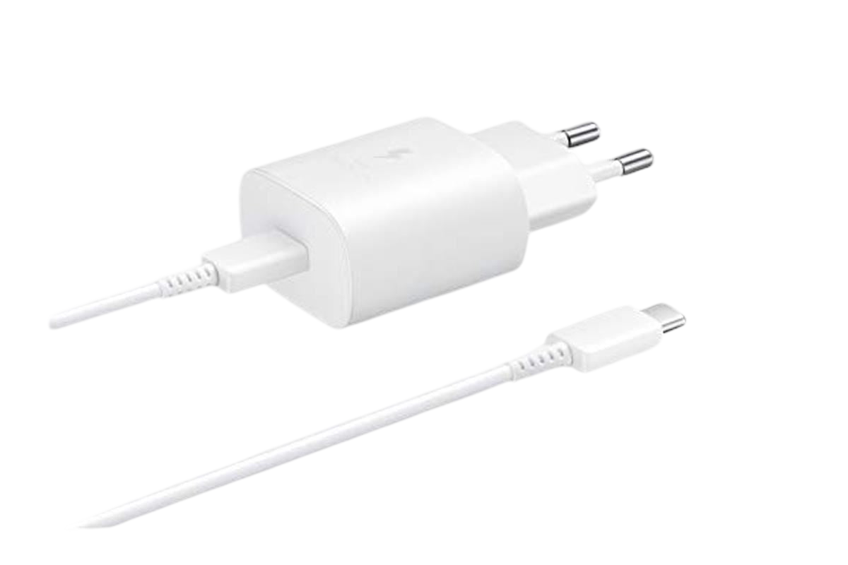 Kit de Charge Samsung 25W – Chargeur Secteur + Câble USB-C (1 m) – Version Bulk