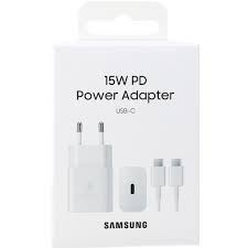 Kit de Charge Samsung 15W – Chargeur Secteur + Câble USB-C (1 m)