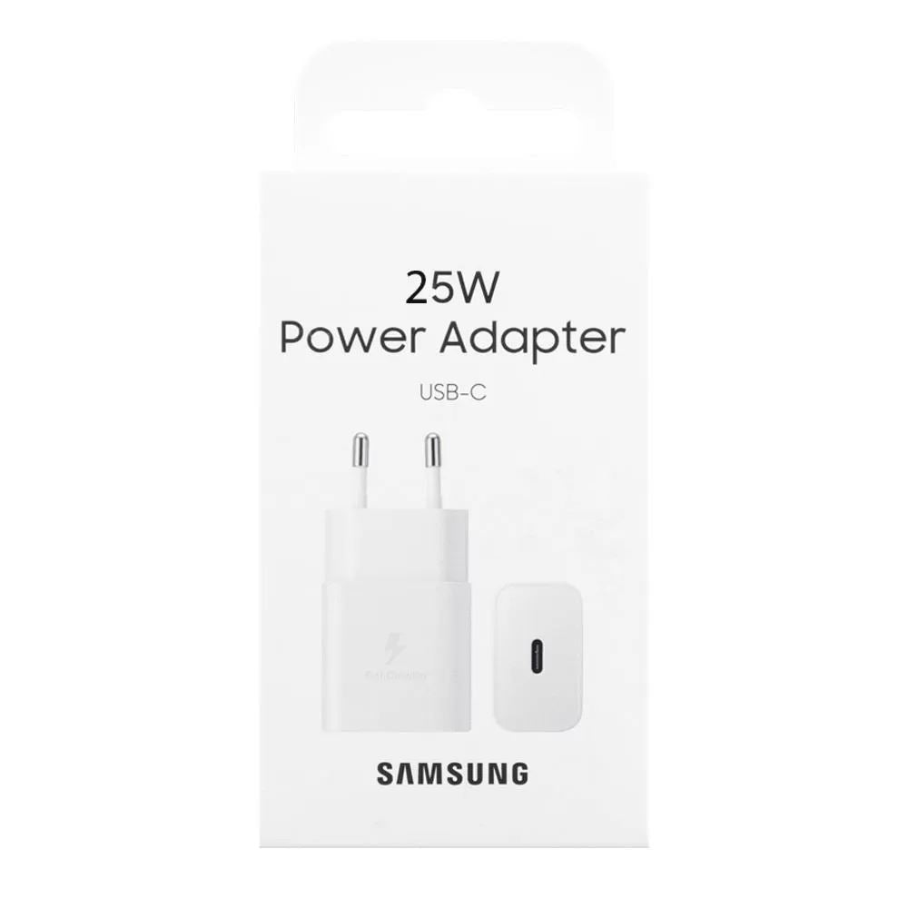 Chargeur Secteur Samsung 25W – Charge Ultra Rapide (USB-C)