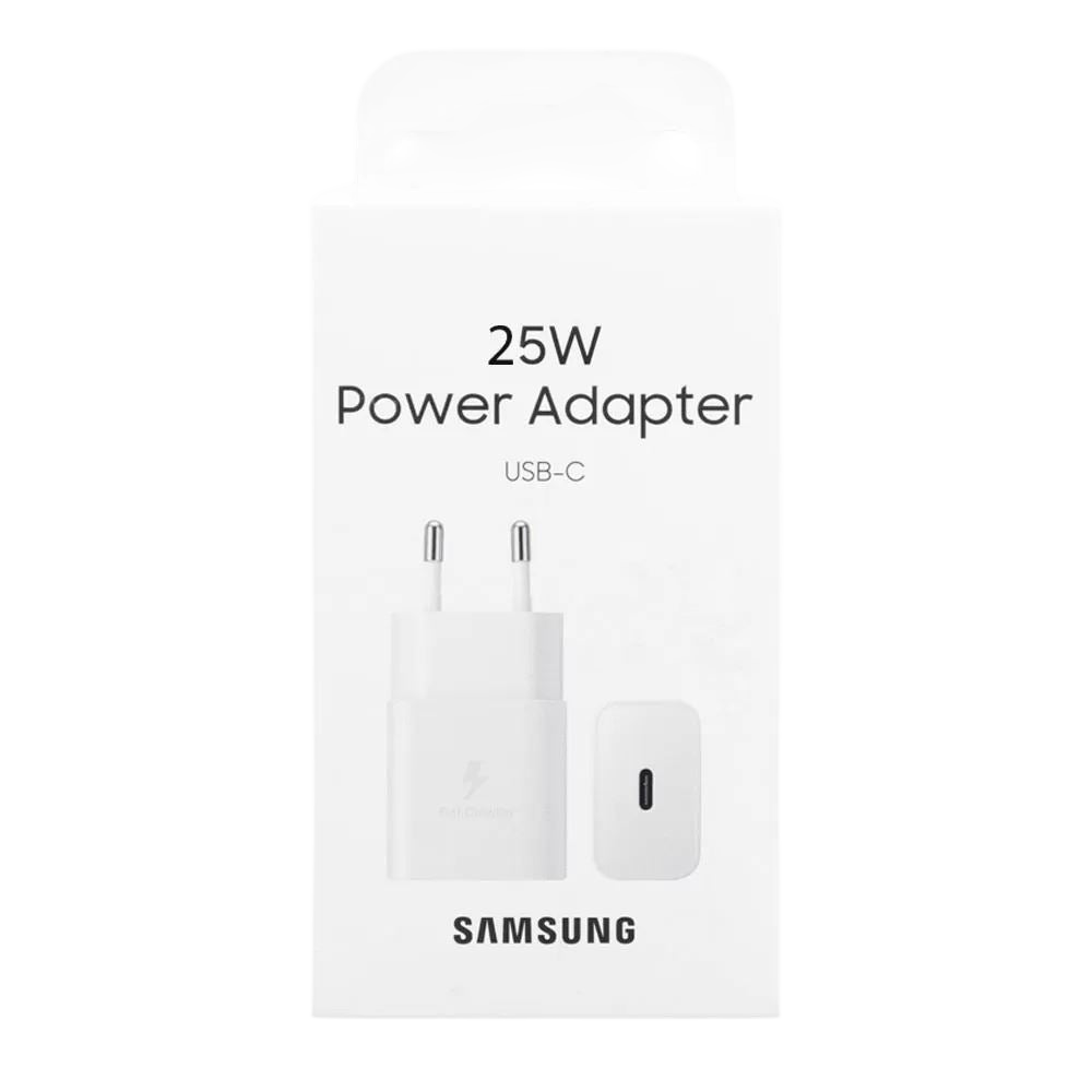 Chargeur Secteur Samsung 25W – Charge Ultra Rapide (USB-C)
