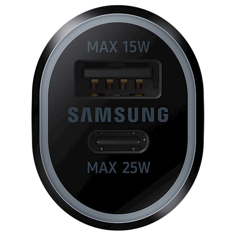 hargeur Voiture Samsung Duo – Charge Ultra Rapide 40W (USB-C + USB-A)