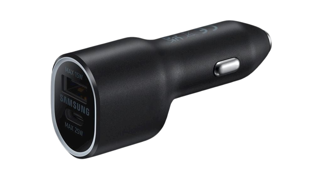 hargeur Voiture Samsung Duo – Charge Ultra Rapide 40W (USB-C + USB-A)