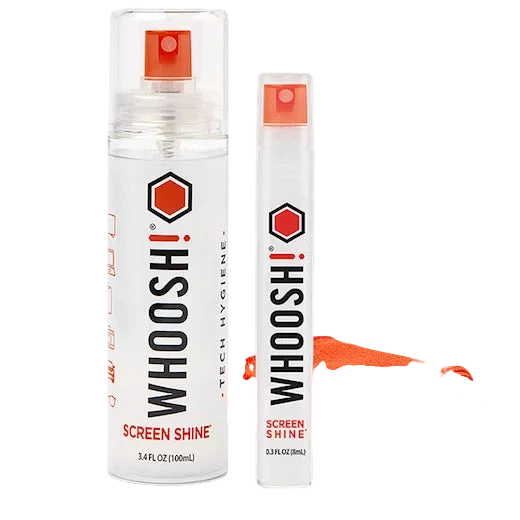 Screen Shine Duo : Spray Nettoyant 100 ml + Spray de Poche 8 ml