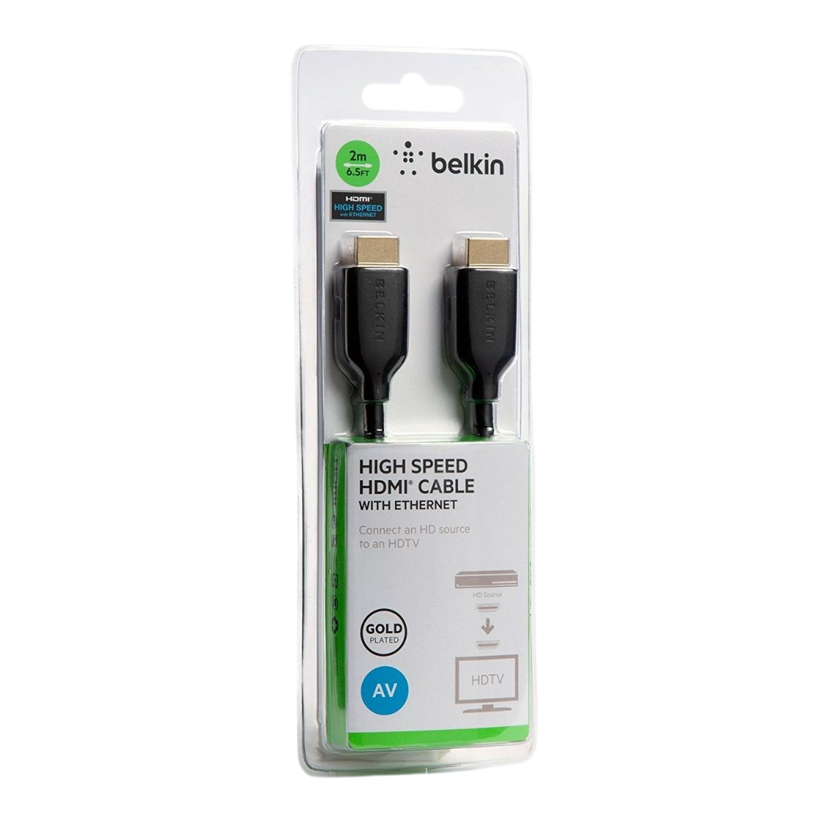 Belkin Câble HDMI 2.0 Gold Premium 4K (2 m)