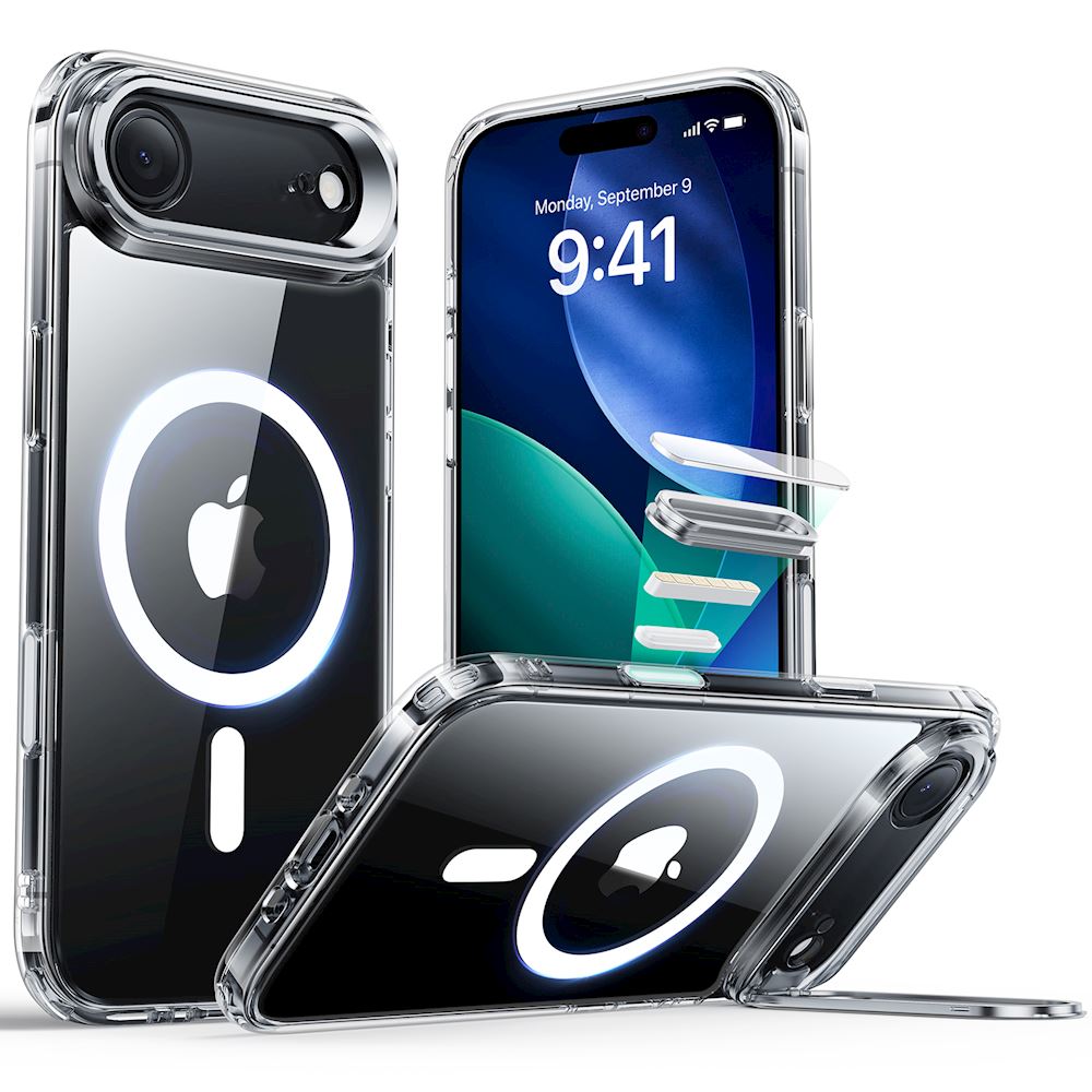 Coque Classic Hybrid Stash Stand pour iPhone Air