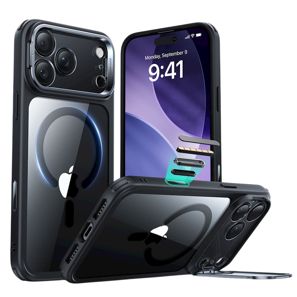 Coque Classic Hybrid Stash Stand pour iPhone 17 Pro Max