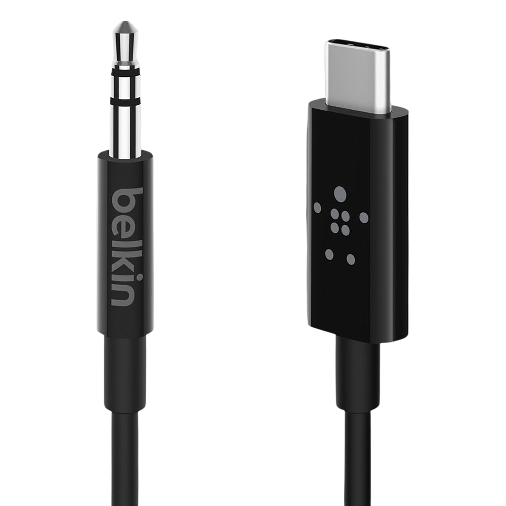 Belkin Câble Audio RockStar USB-C vers Jack 3,5 mm