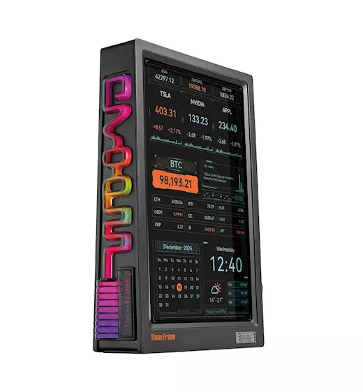 Cadre photo et écran connecté intelligent haut de gamme Divoom TimesFrame Luxe