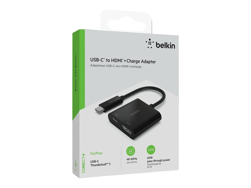 Belkin Adaptateur USB-C vers HDMI + Charge