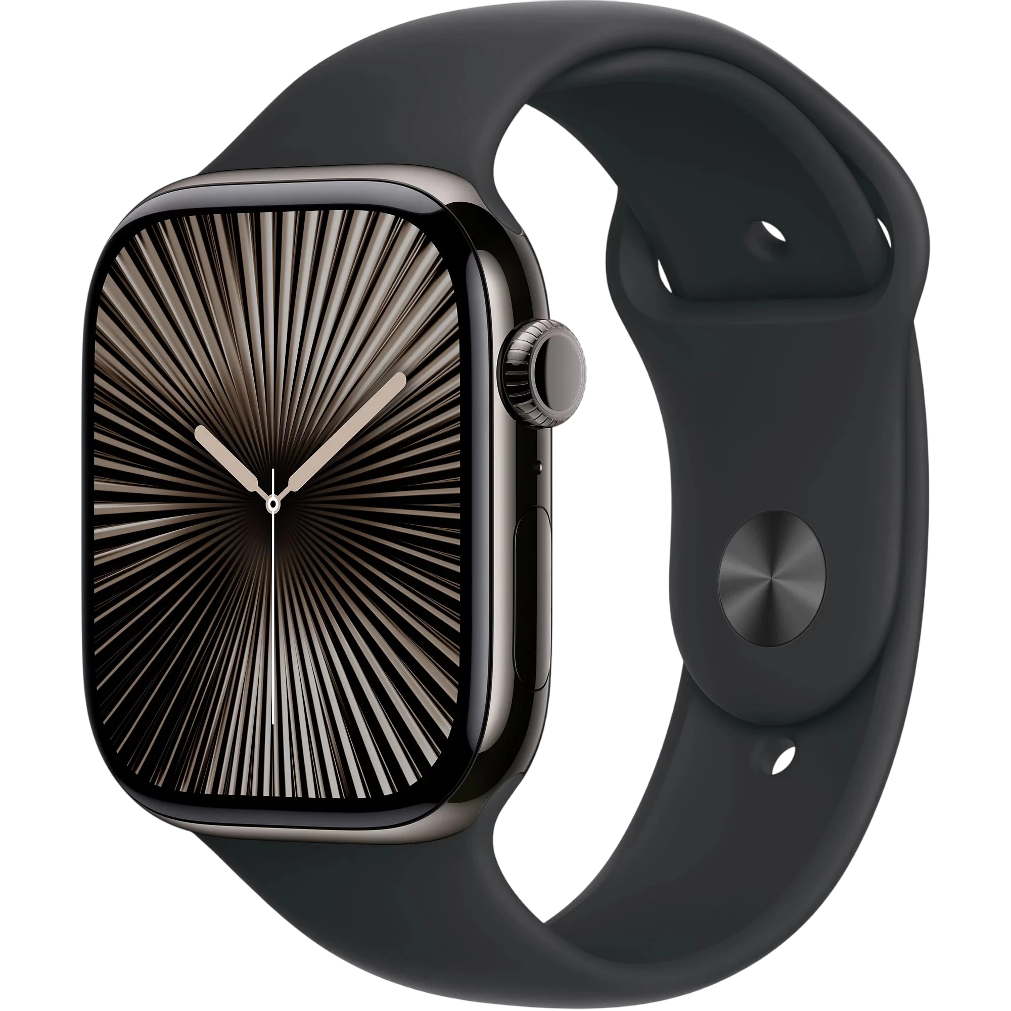 Apple Watch Series 10 titane (Bracelet Silicone)
