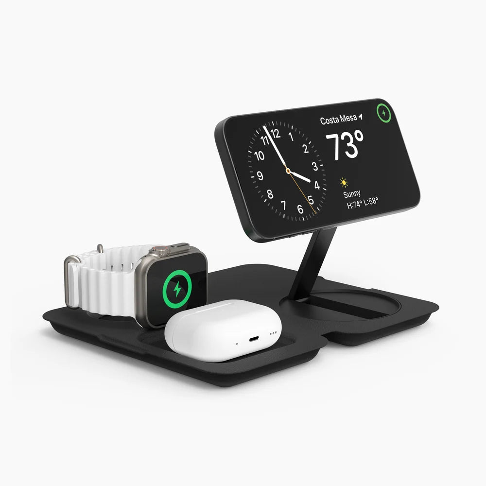 Chargeur sans fil pliable 3-en-1 de Nimble