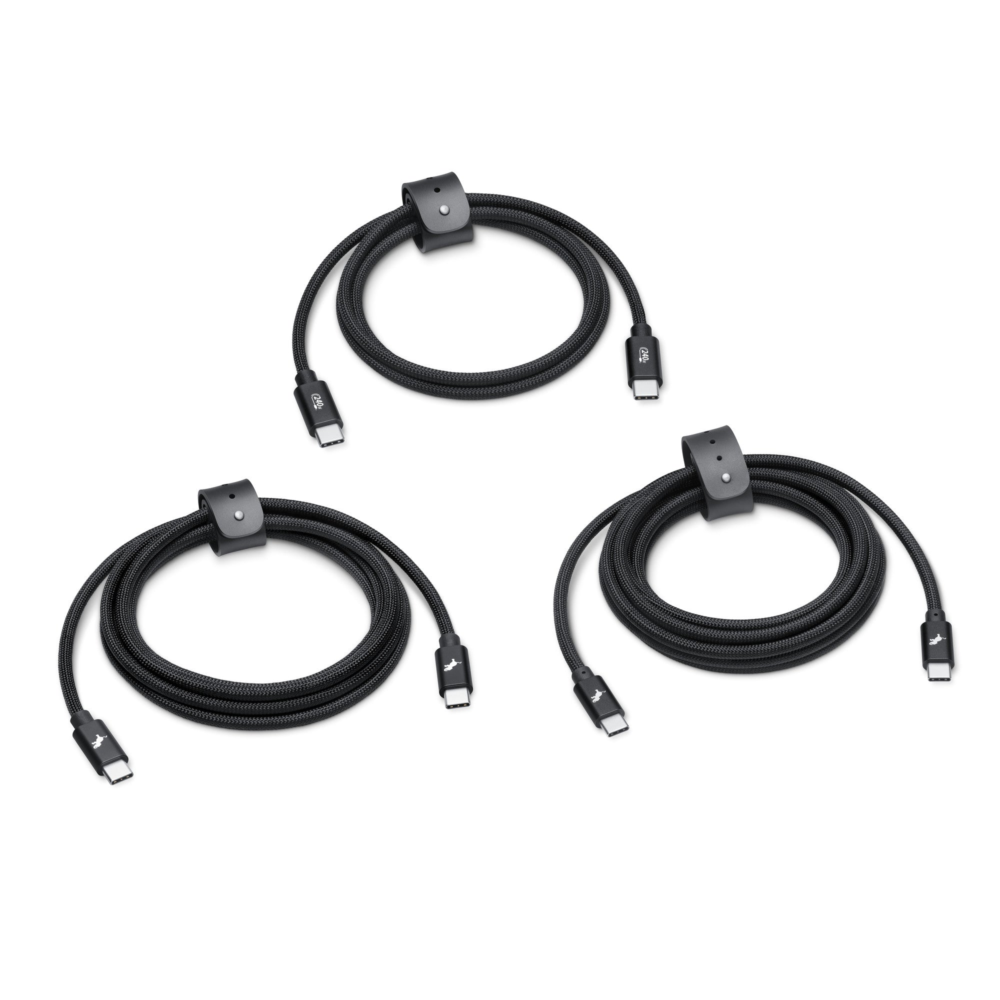 Câbles USB-C vers USB-C PowerKnit FLEX de Nimble (1 m / 2 m / 3 m)