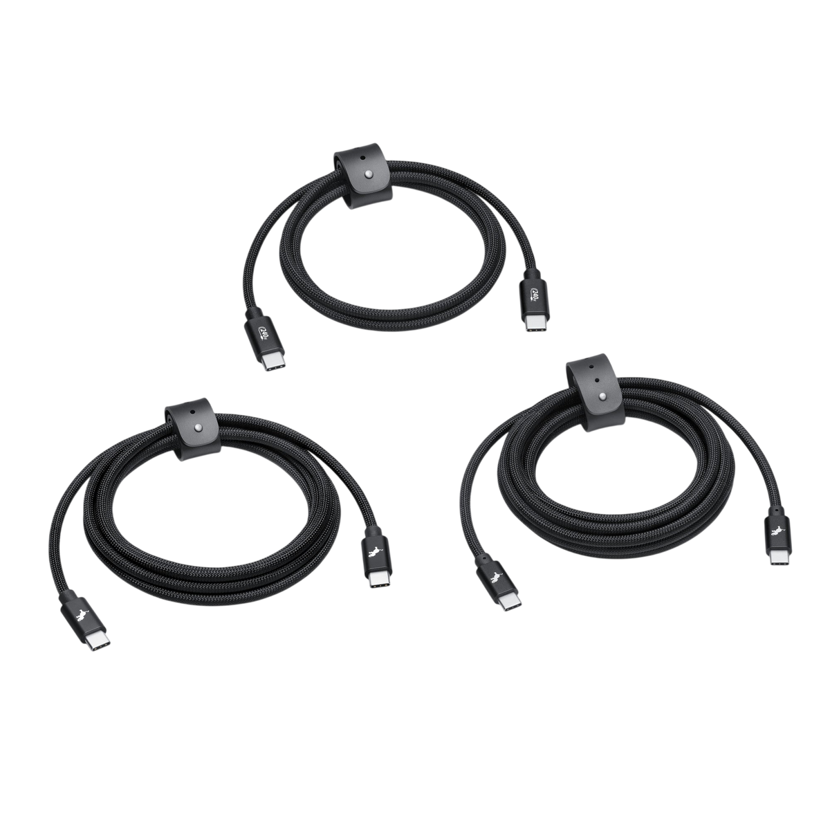 Câbles USB-C vers USB-C PowerKnit FLEX de Nimble (1 m / 2 m / 3 m)