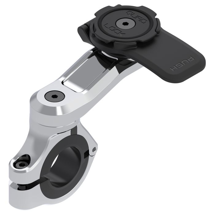 Support Quad Lock Pro pour guidon de moto