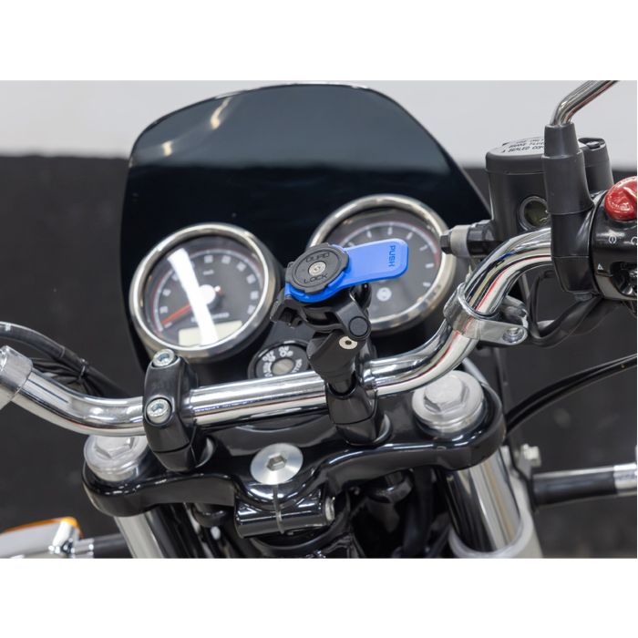 Support Quad Lock pour bride de guidon de moto
