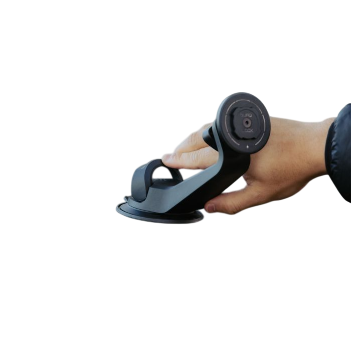 Support voiture Quad Lock pour pare-brise ou tableau de bord