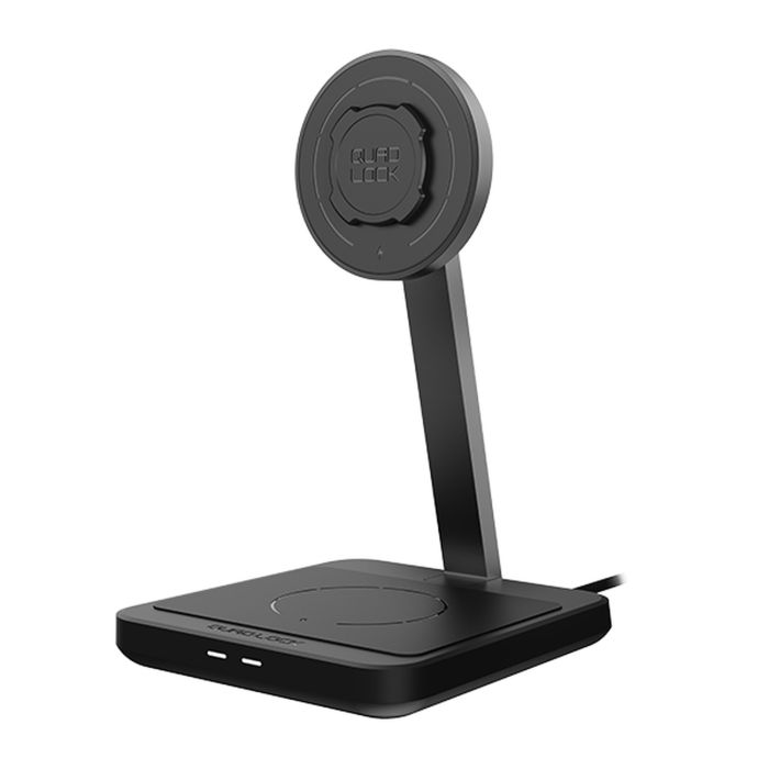 Double chargeur de bureau sans fil Quad Lock