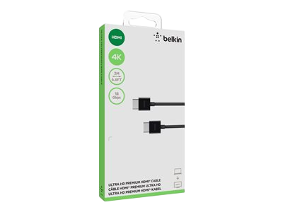 Belkin Câble HDMI Ultra HD Haute Vitesse 8K/4K (2 m)