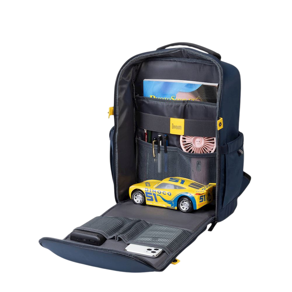 Sac à dos connecté compact à écran LED Pixel Art Divoom Backpack S