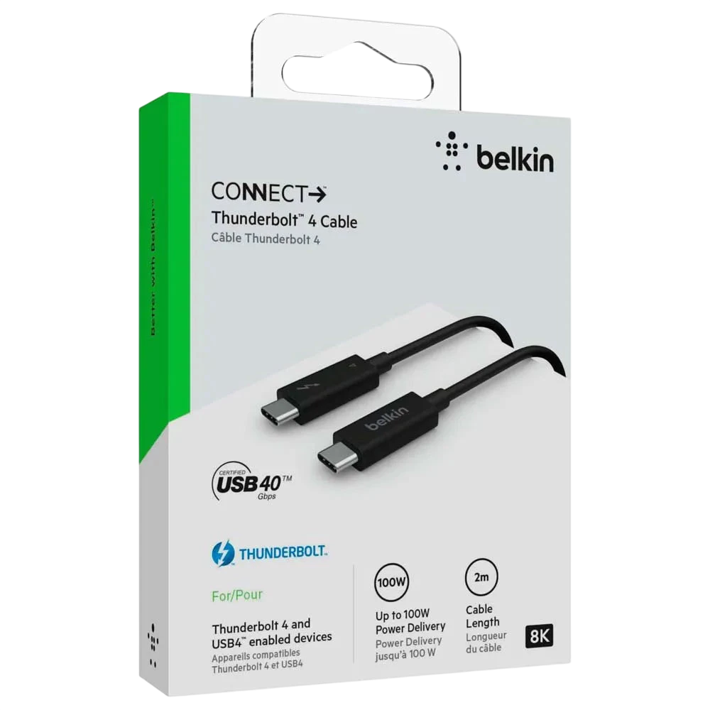 Belkin Câble Connect Thunderbolt 4 Actif (2m)