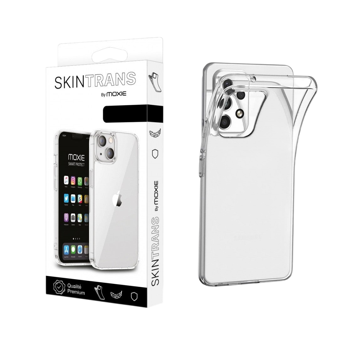 Coque Samsung Galaxy A04S en TPU souple - Transparent