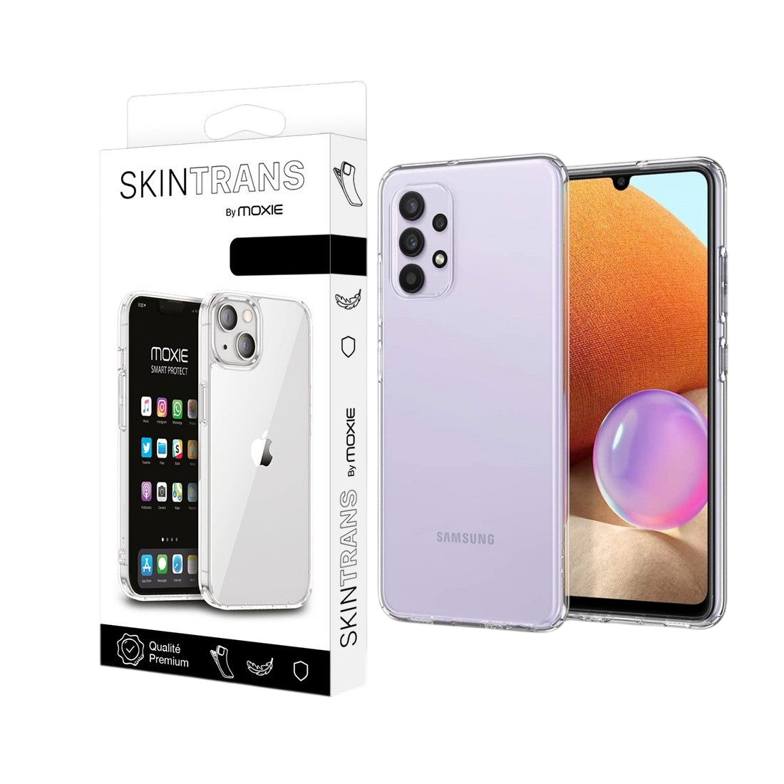 Coque Samsung Galaxy A32 4G en TPU souple - Transparent