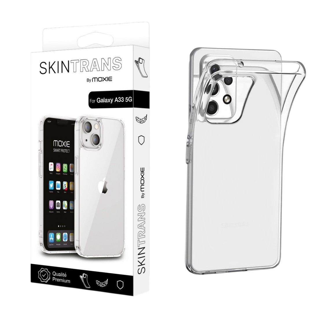 Coque Samsung Galaxy A33 5G en TPU souple - Transparent