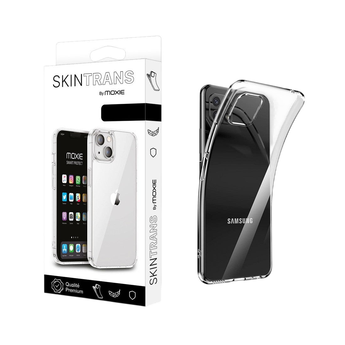 Coque Samsung Galaxy A22 5G en TPU souple - Transparent