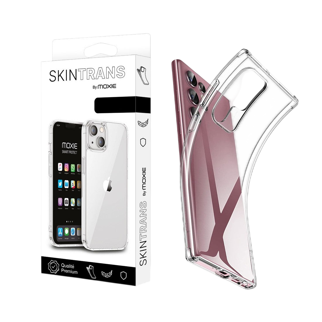 Coque Samsung Galaxy S22 Ultra en TPU souple - Transparent