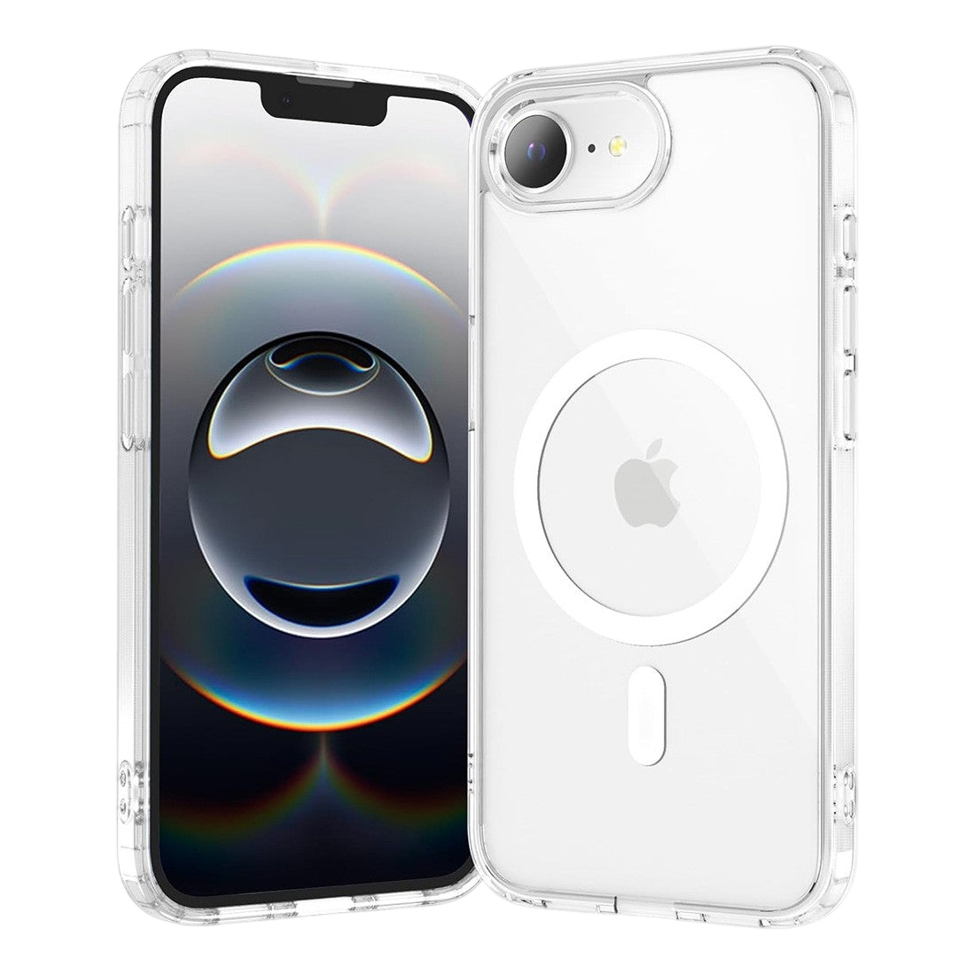 Coque transparente renforcée compatible Magsafe pour iPhone 16e